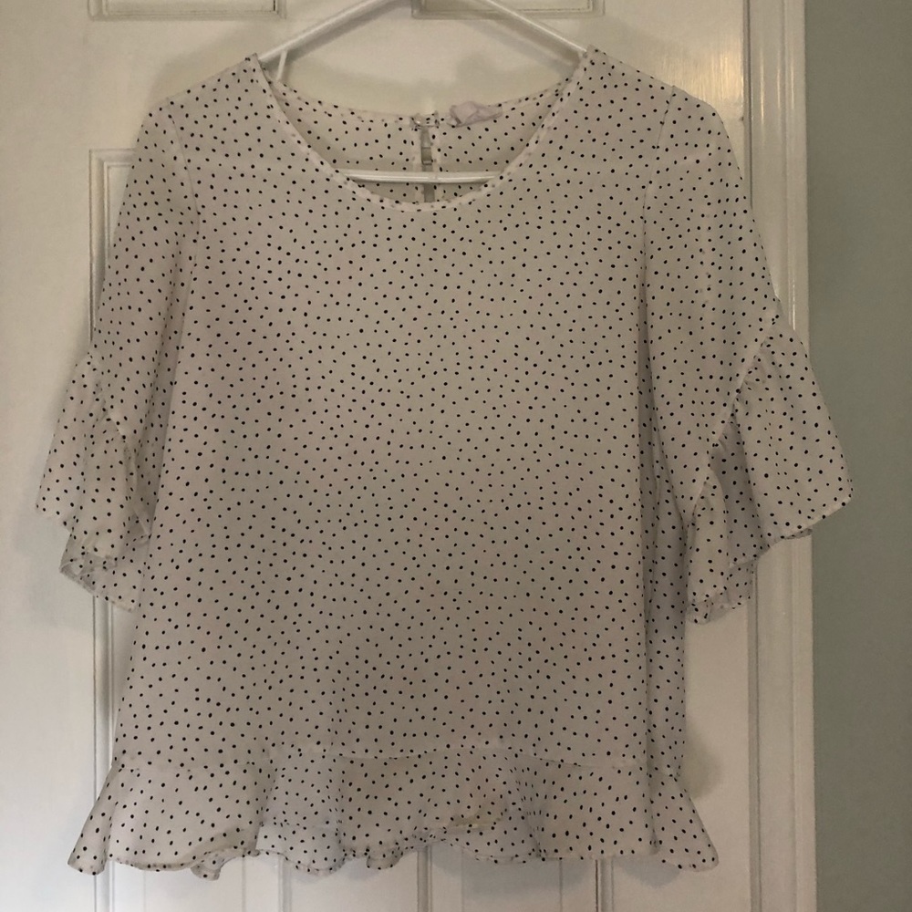 Polka Dot Blouse